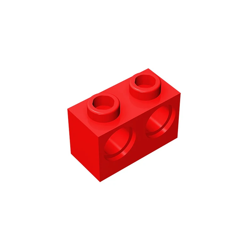 Gobricks GDS-624 cegła 1X2 M. 2 otwory 4 87, kompatybilna z lego 32000 zabawkami dla dzieci składa klocki