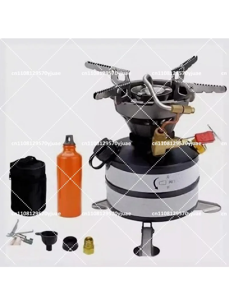 

Portable Camping Stove Kit Multi-Fuel Burner for Outdoor Picnic Cooking