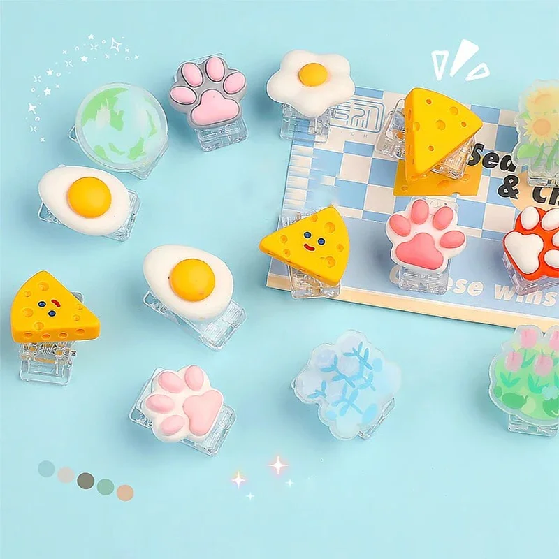 4 шт./набор, зажимы для бумаги