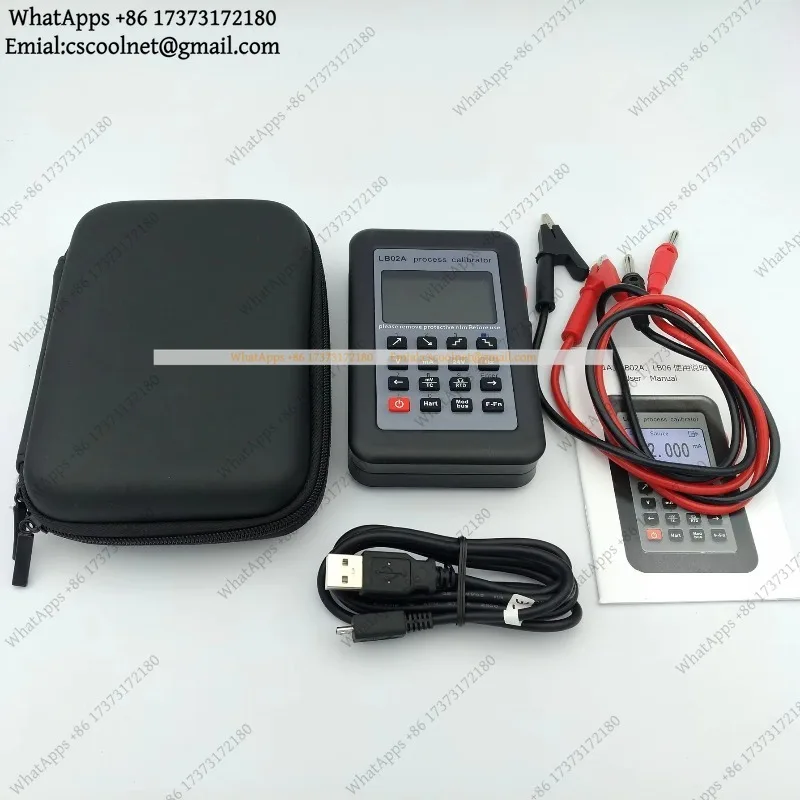Color LCD Process Calibrator LB02A Signal Generator Frequency RTD PT100 Thermocouple mV 0-10V 4-20mA Electronic Tool