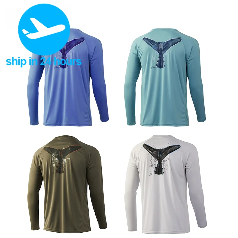 

Men's Fishing Shirts Men Long Sleeve Sweatshirt Outdoor Uv Protection Breathable Fishing Clothing