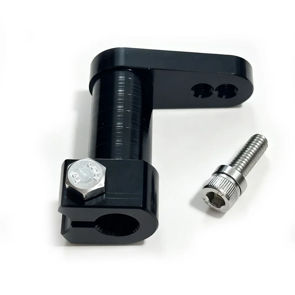 For Yamaha YZF R1 R3 R25 MT03 Motorcycle Adjustable Aluminum Motorcycle Foot Peg Rearset Gear Shift Shifter Arm Rod Adapter