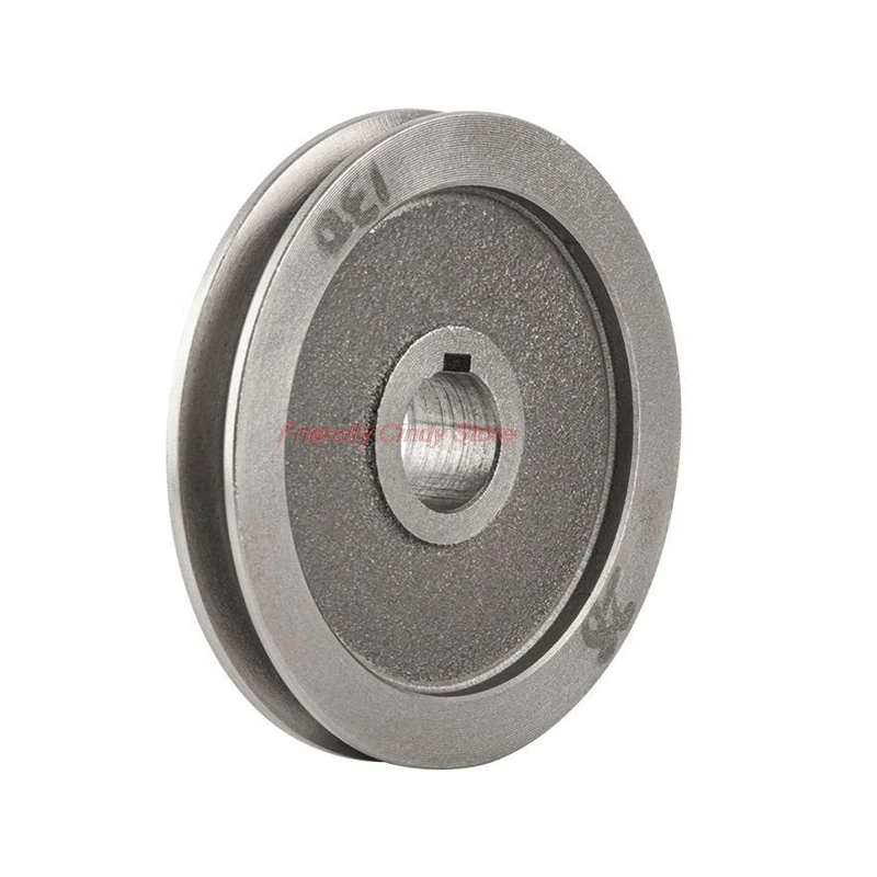 Single-Slot V-Belt Pulley Dia 110mm-200mm A Type Pulley Material Cast Iron Power Tool Accessories