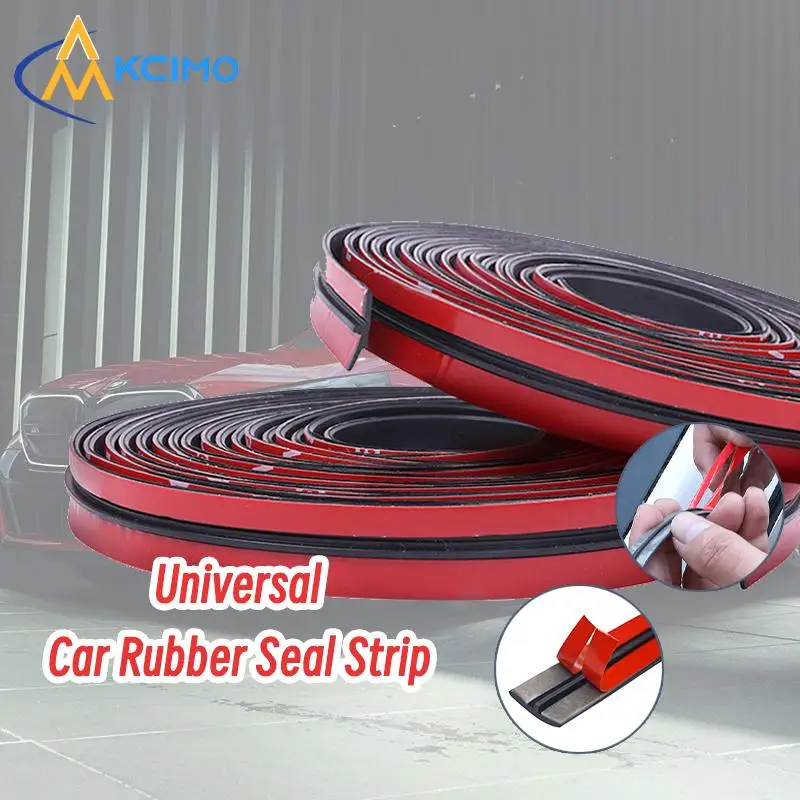 

Car Rubber Seal Strip Auto Protector Sticker for Window Edge Roof, Noise Proof Sound Insulation Accessory for Vehicle Protection