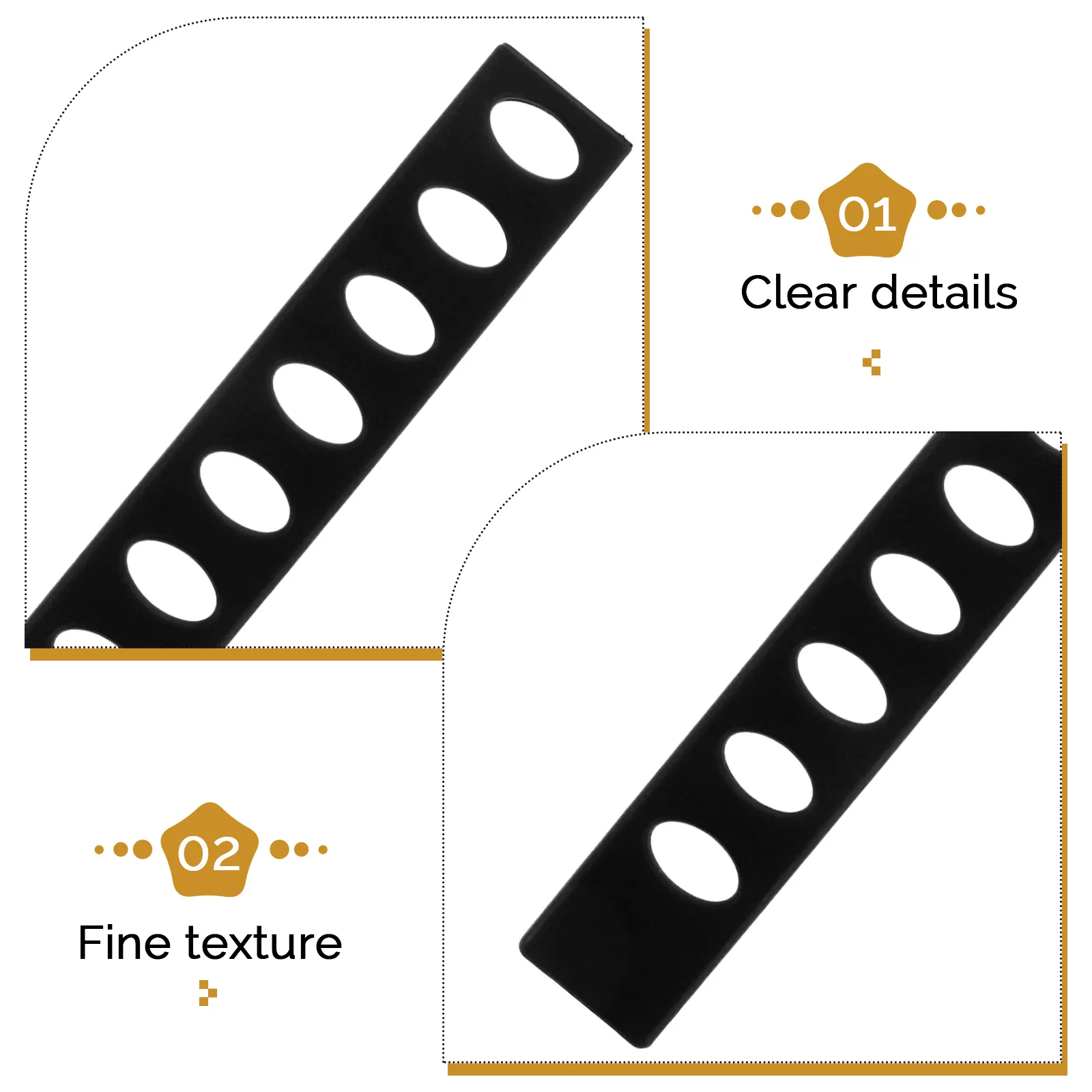 

15pcs Kitchen Guards Plastic Hollow Sleeve Protective Sleeve Edge Protector Guard Household Supply Bread Camping Cutter