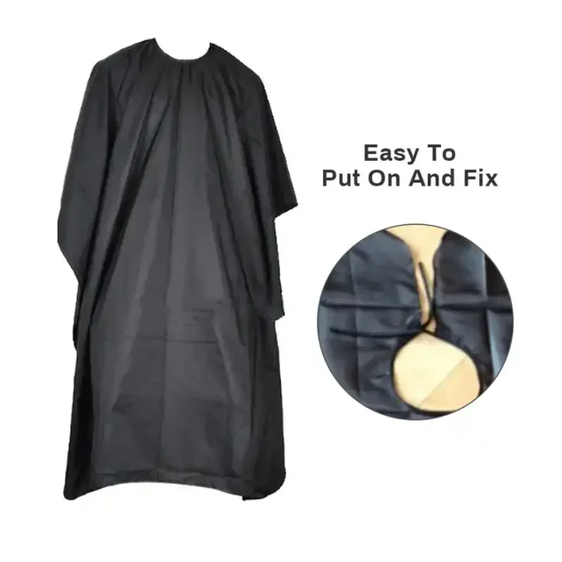 Hair Cutting Cape Salon Hairdressing Hairdresser Cloth Gown Barber Black Waterproof Hairdresser Apron Haircut Capes Antistatic