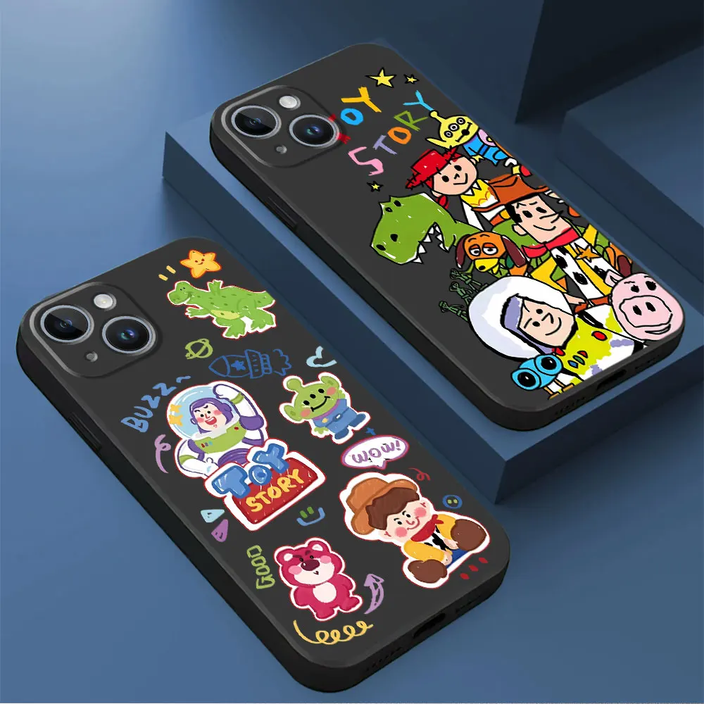 Armor TPU Soft Case for Google Pixel 7a 8 Pro 6a 7 Pro 6 Pro Disney Cute Toy Story Cartoon Cover