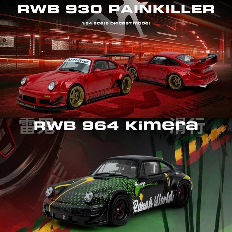 

[PreSale] ModelModel MM 1:64 RWB 930 Painkiller / RWB 964 Kimera Diecast Model Car