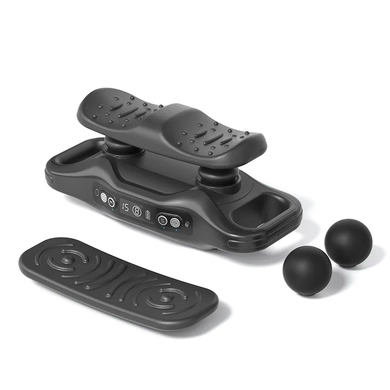 

Double Head Fascia Massager Electric Leg Waist Massager
