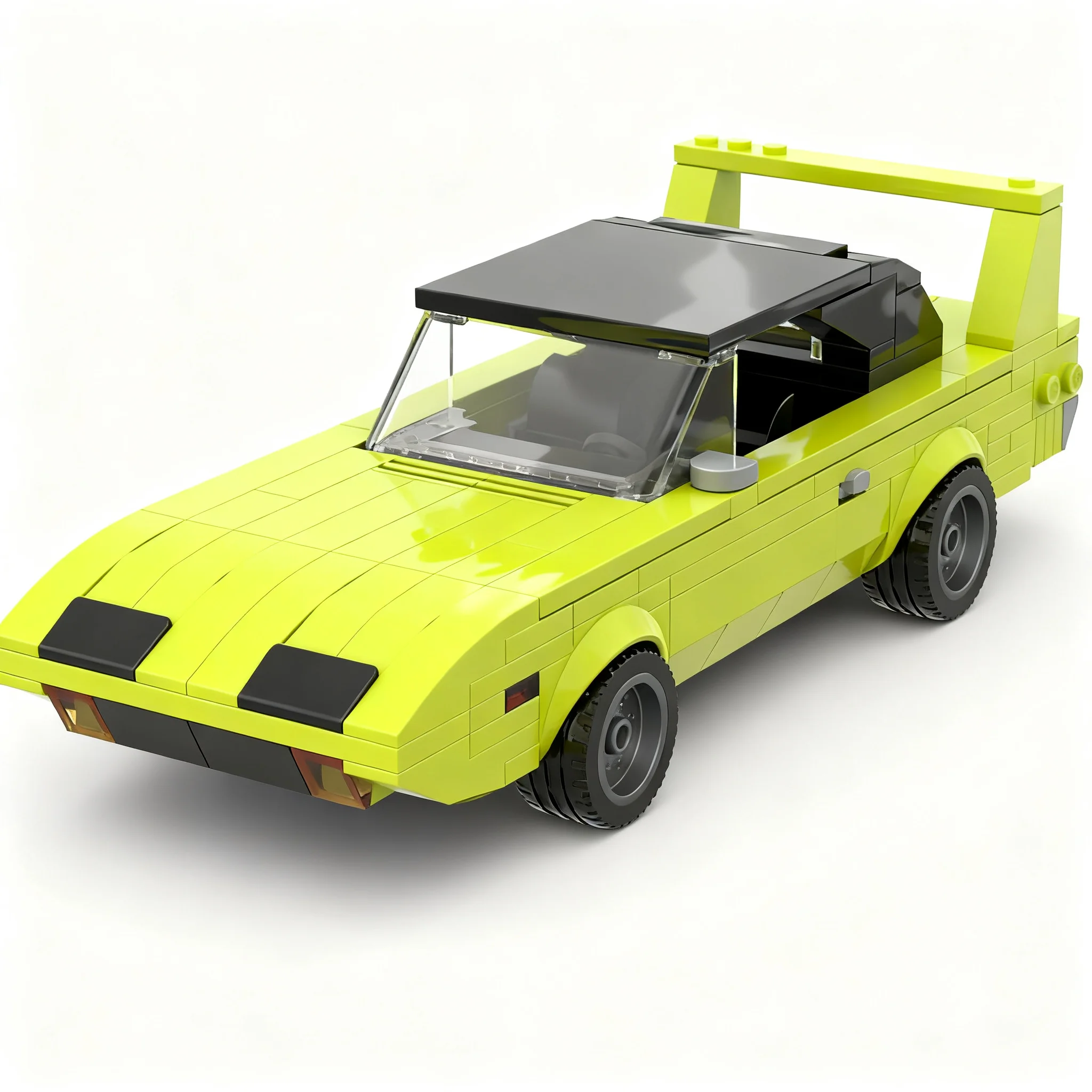 241pcs MOC City 1970 Plymouth superbird Model Christmas Gift Collectible Home Decoration And For Lovers Decor