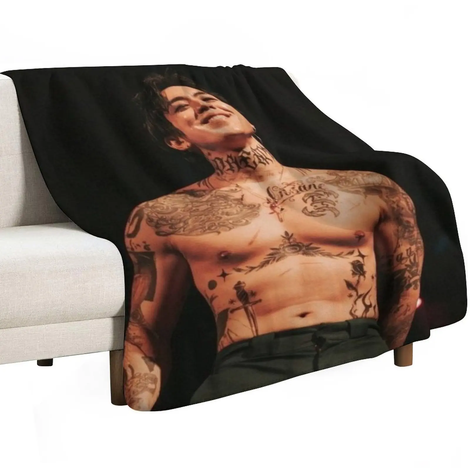 DPR IAN mito abs hot sexy beautiful poster kpop dream perfect regime Throw Blanket Durable Warm Blanket for Daily Home Use