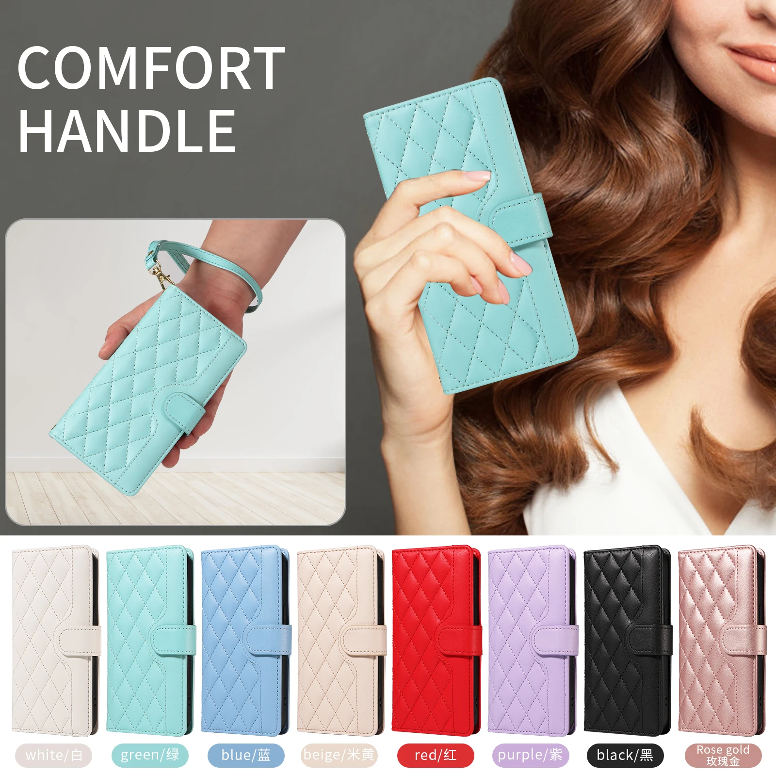 Brieftaschenhülle für Samsung Galaxy A73 A71 A70 A57 A56 A55 A54 A53 A52 A51 A50 A40 A37 A36 A35 A34 A33 A32 A30 A26 A25 A24 A23 A21S – Detail 13