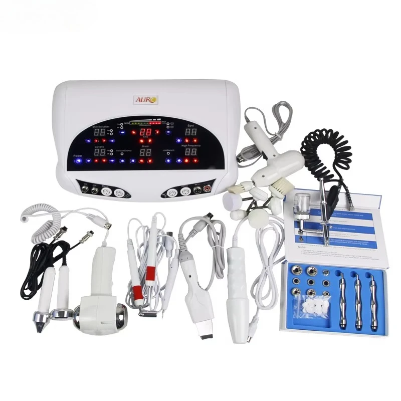 

AU-8406 Black Head Removal 10 in 1 Multifunctional Beauty Machine Microcurrent Facial Machine Bio-Lifting Equipment