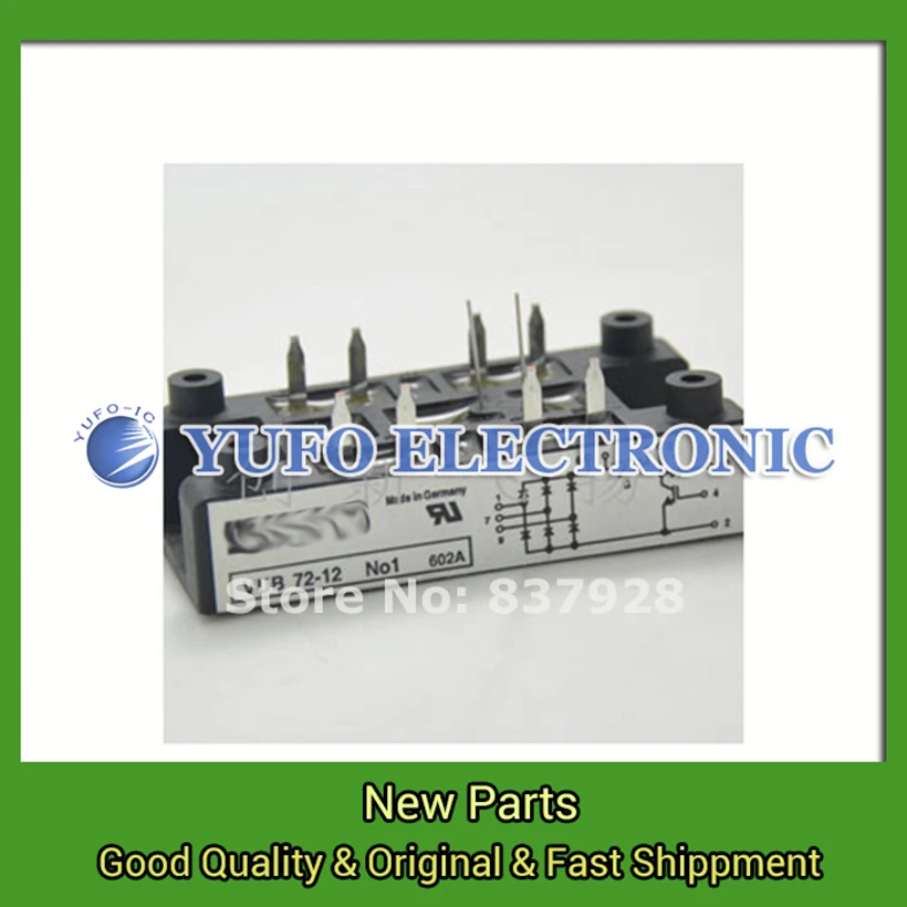 Free Shipping 1PCS VUB72-12NO1 Power Module, Genuine original, stock, Welcomed The order.