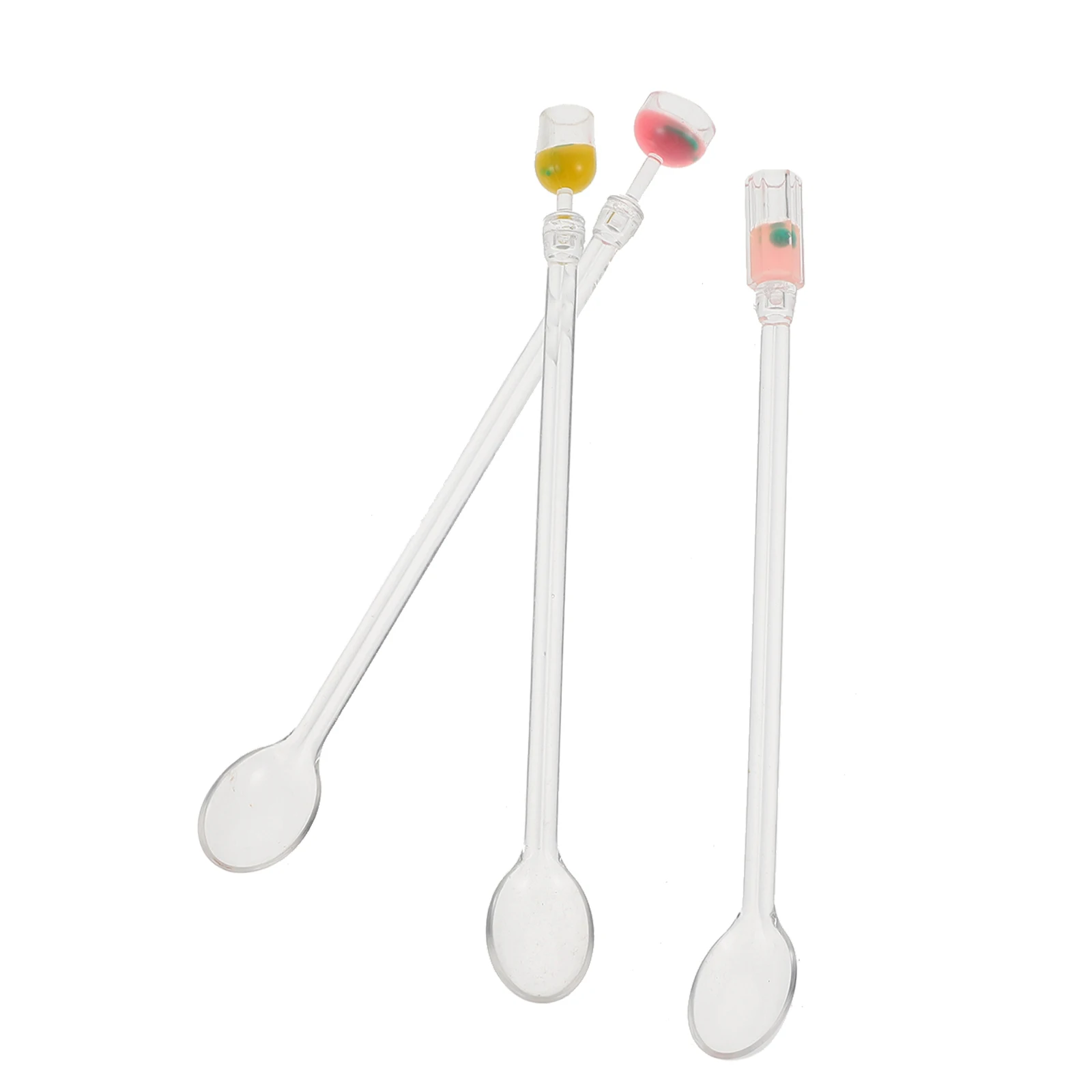 

4 Pcs Acrylic Mixing Spoons Coffee Stirring Spoon Kitchen Tool Bright Colors Non Fading Break Resistant Smooth Use Tea