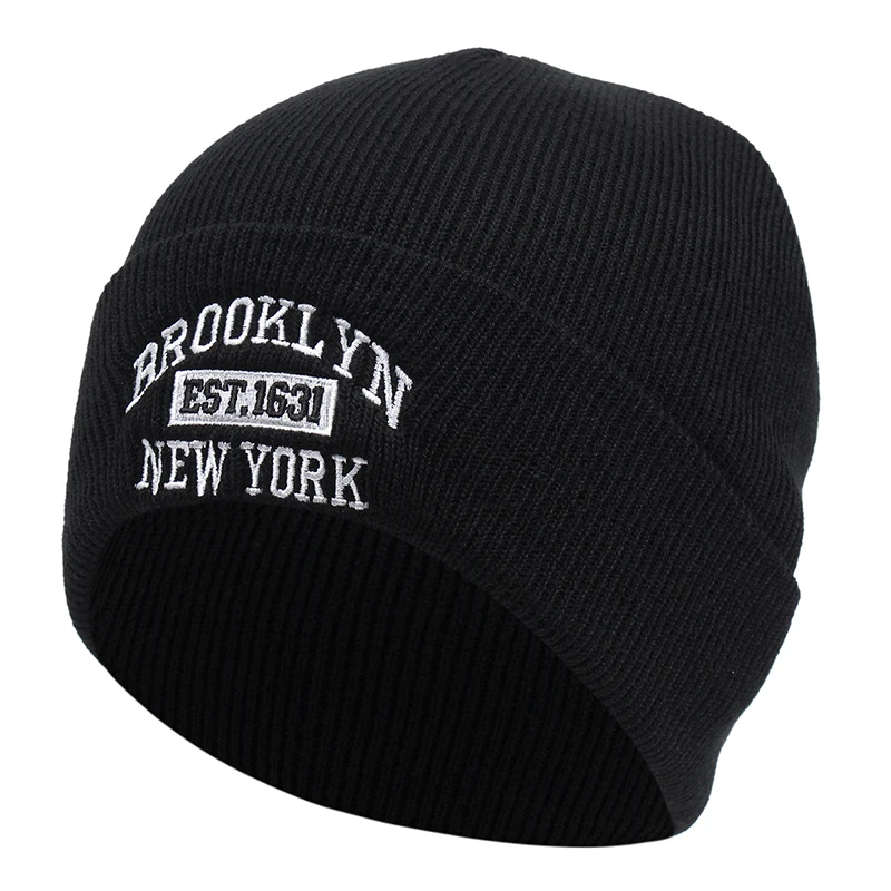 2022 Brooklyn New York1631 Embroidery Beanies Hat Men Woman Fashion winter Warm hat Knitted Soft Caps Bone Ski Skullies wool hat