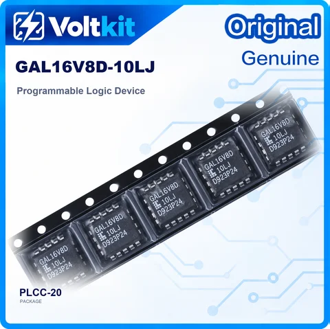 2PCS GAL16V8D-15LP GAL16V8D GAL16V8 DIP-20 Programmable Logic Device PLD GAL IC