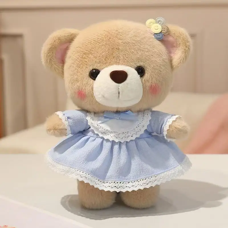 

Latest Fun Teddy Bear Doll Kawaii Stuffed Plush Toy Handmade Doll Cartoon Anime Cute Pillow Children's Birthday Gift Doll
