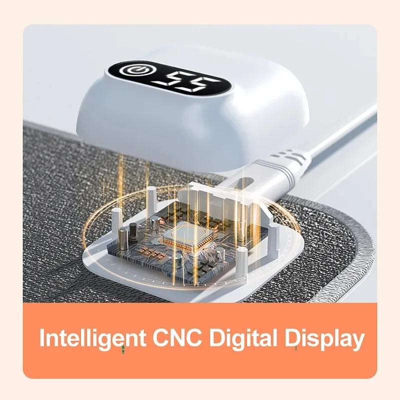 Electric Heat Mouse Pad Table Mat Display Temperature Heating Mouse Pad Keep Warm Hand For Office Computer Desk Keyboard Winter
