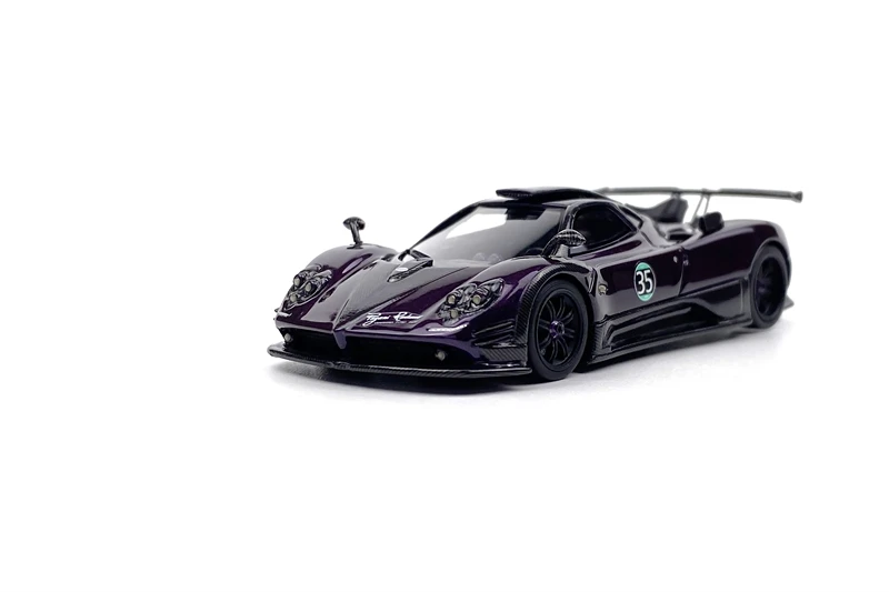 

U2 1:64 Pagani 760LH purple/white Resin Model Car