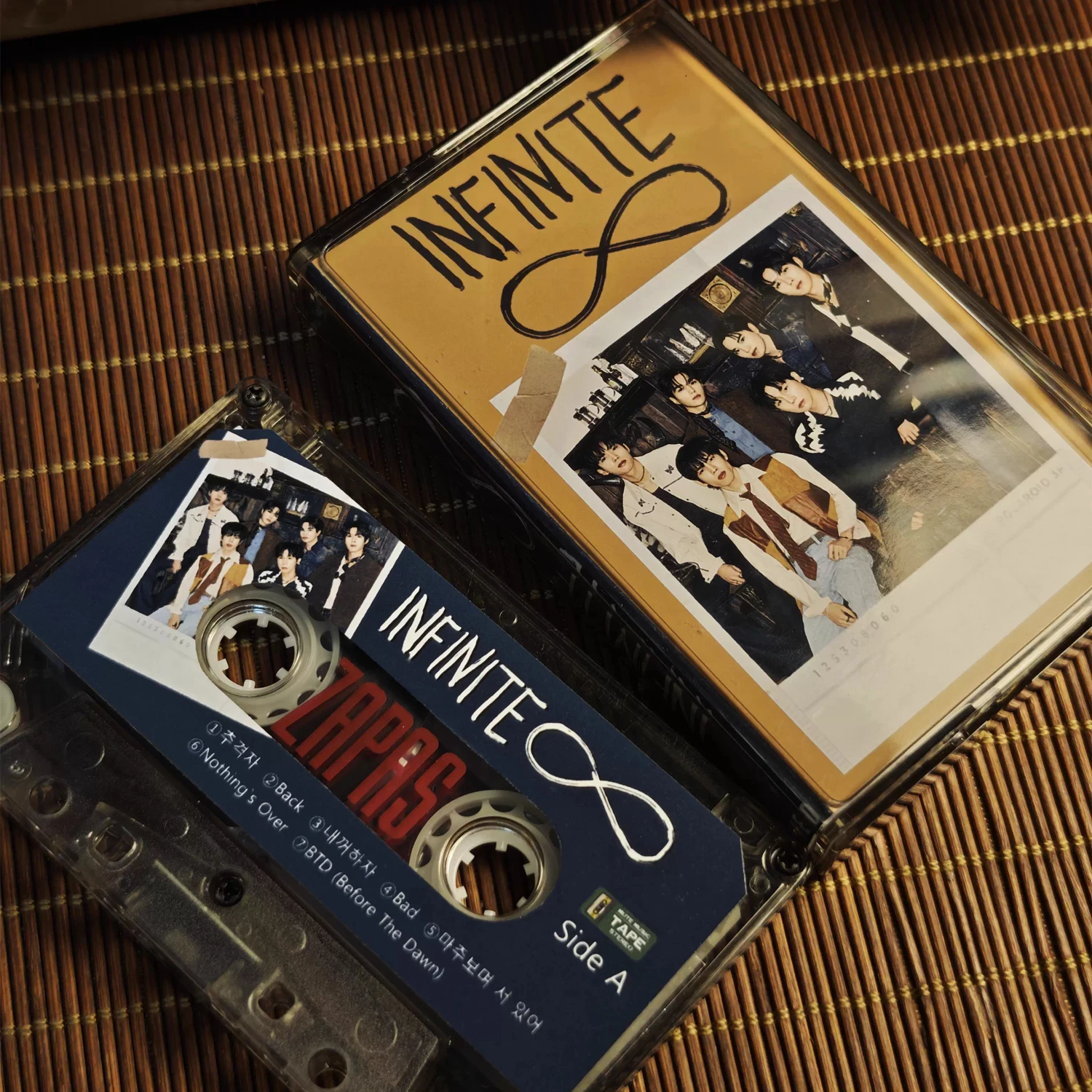 

Pop Infinite Kim SungKyu Music Tape Greatest Hits Album Man In Love Cassettes Cosplay Recorder Walkman Car Soundtracks Box Gifts