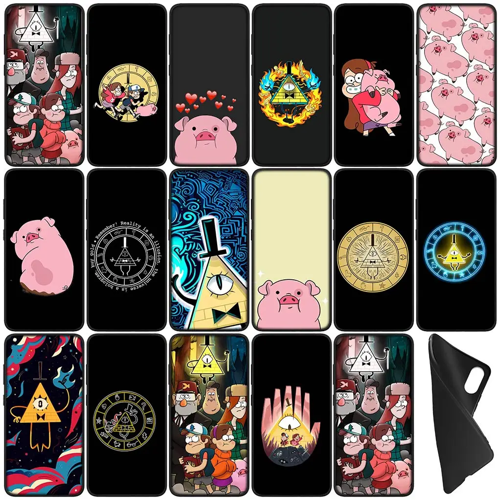 G-Gravitys Pig f-Falls Cover Phone Case for Xiaomi Redmi Note 13 13C A3 A3X Mi POCO F6 F5 X6 Pro + 5G 4G Flexible Coque