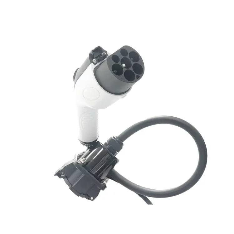 Véhicule électrique unique 32 ampères 1 phase chargeur de voiture ca T1-Gb Ev adaptateur de charge de voiture