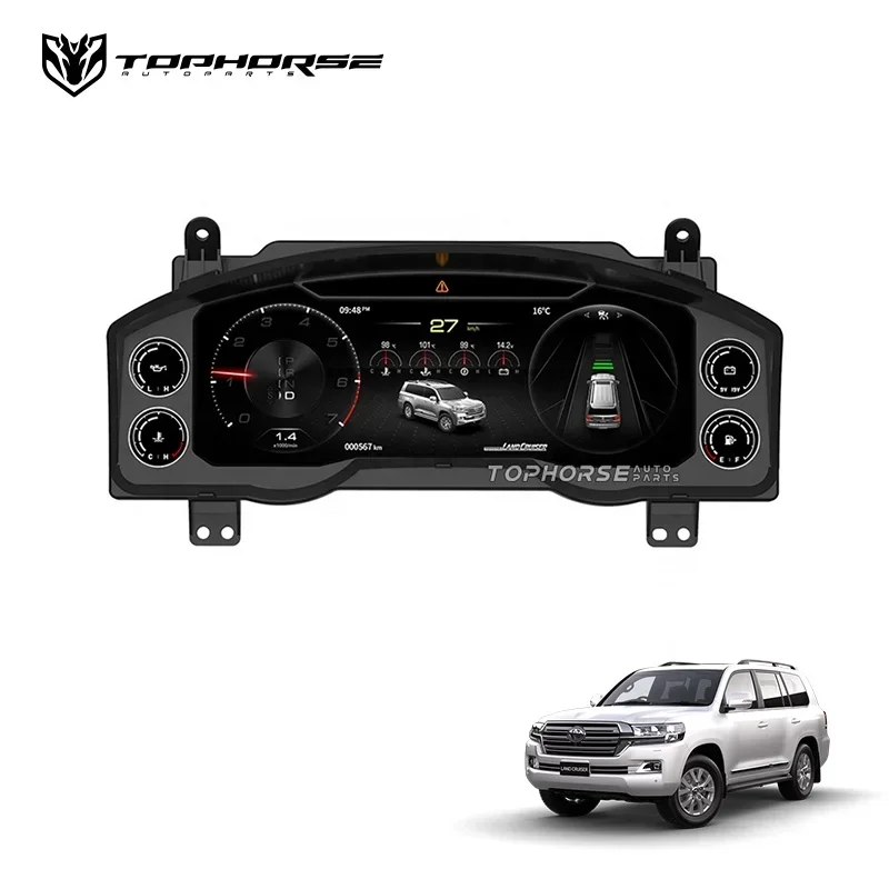 

Popular Hot sell 2008-2021 land cruiser lcd Speedometer dashboard instrument LC200 VXR GXR LCD meter display