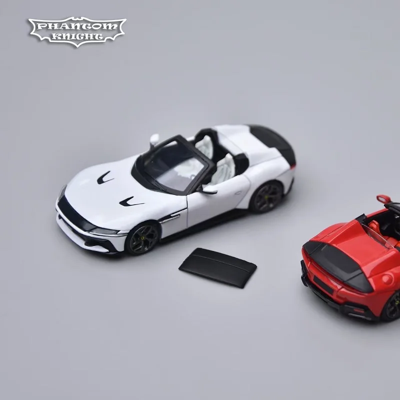 Phantom Knight PK 1:64 12 Cilindri Spider Aperta Limited999 Alloy Vehicle Collectible Car Model