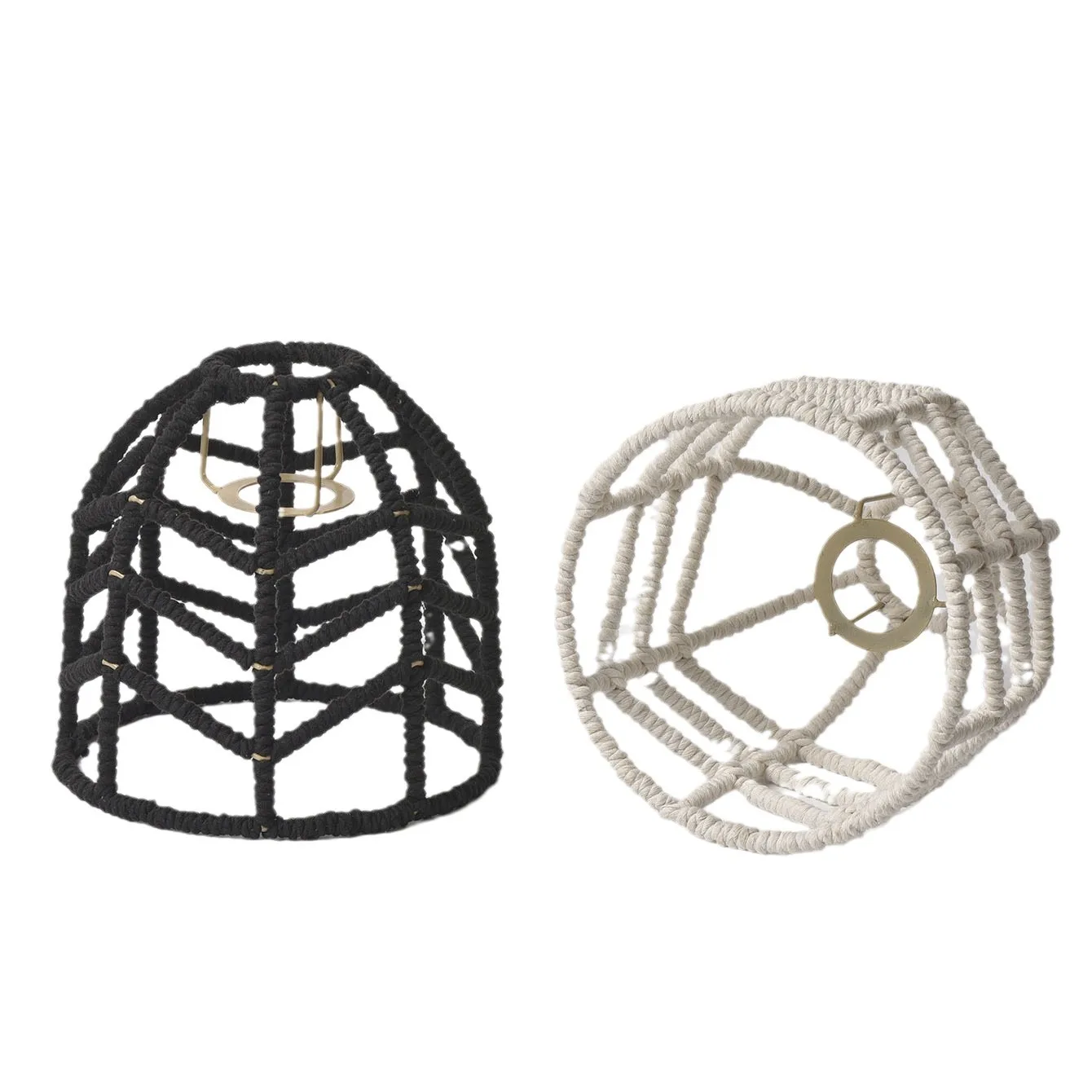 تركيب المصابيح ورقة اليدوية أنيقة الفنية الزخرفية قلادة مصباح المنسوجة الظل بوهو عاكس الضوء غطاء الإضاءة الإبداعية الفريدة