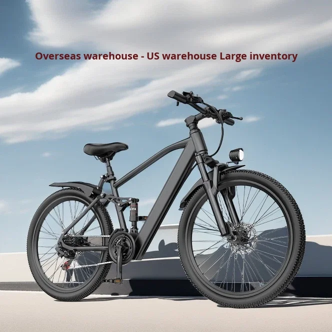 *forOverseas Warehouse US Europe Electric Assist Mountain Bike Lithium Battery  21 Speed Rear Hub Motor 55-65km Range