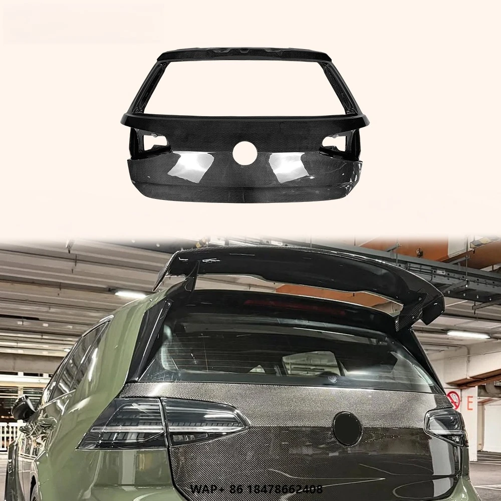 

For VW Golf 7 TSI GTI R-LINE 2015-20 Carbon OE Style Rear Trunk Hatchback Body