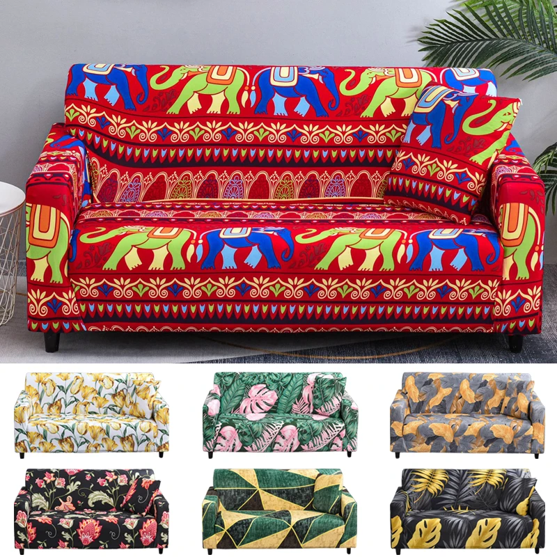 new printed Sofa Cover Elastic Stretch Modern Chair Couch Cover Sofa Covers for Living Room Furniture Protector 1/2/3/4 Seater