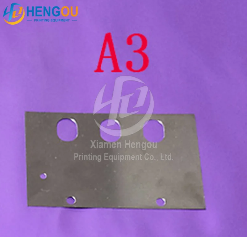 A3  99x63.5mm 104x63.5mm 108x63.5mm Plate Spare Parts For KBA Printing Machine