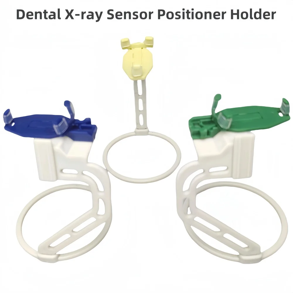 

Portable Dental X-Ray Film Locator - Lightweight Plastic Positioning Tool for Digital Sensors & Intraoral Films