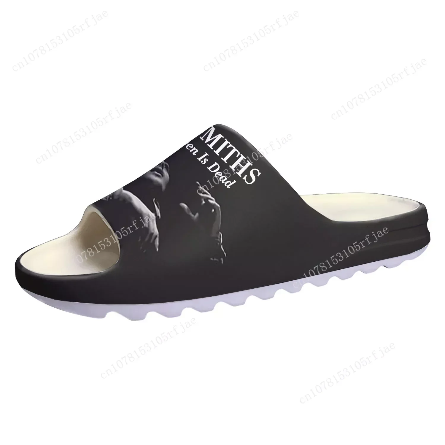 

The Smiths Rock Band Soft Sole Sllipers Home Clogs Step on Water Shoes Mens Womens Teenager Morrissey Customize on Shit Sandals