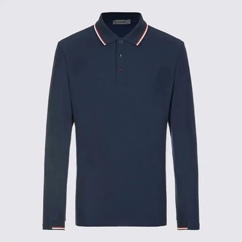 

Golf Clothing Men's 2025 Autumn New Long Sleeved T-shirt, Lapel Fashion Sports Top, Casual Golf Shirt