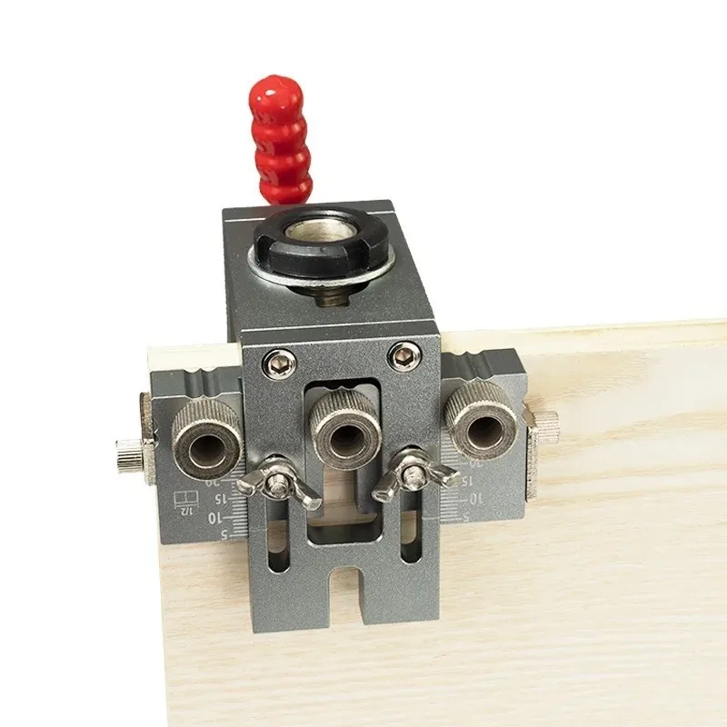 New Quick Clamp Dowelling Jig 3in1 Adjustable Drill Guide Locator Woodworking Tool
