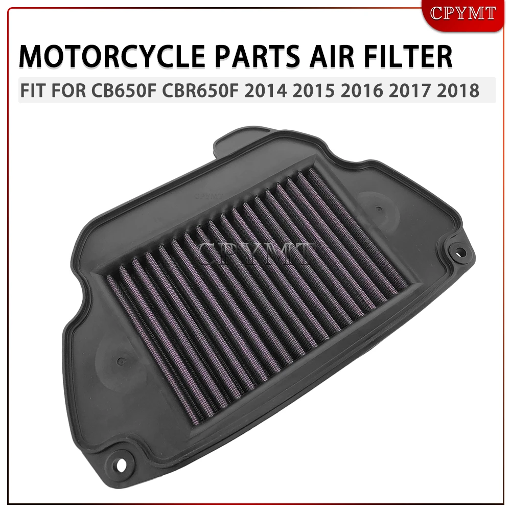 

Motorcycle Accessories Air Filter Cleaner Fit for CB650F CBR650F CB650 F CBR650 F CB 650 F CBR 650F 2014 2015 2016 2017 2018