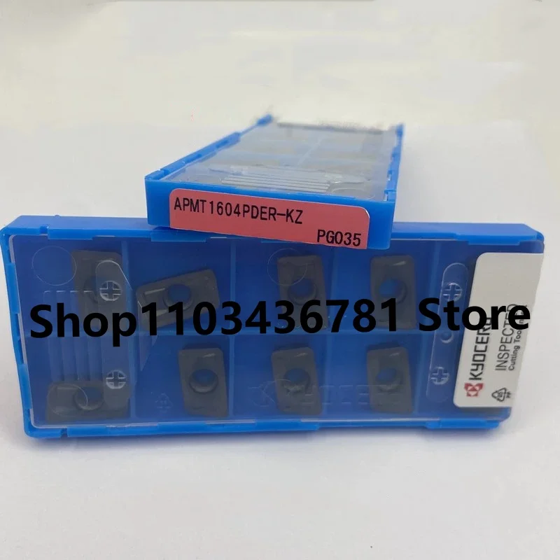

APMT1135PDER-KZ PG025/APMT1135PDER-KZ PG035/ APMT1604PDER-KZ PG025/APMT1604PDER-KZ PG035 CNC milling blade Carbide inserts 10Pcs