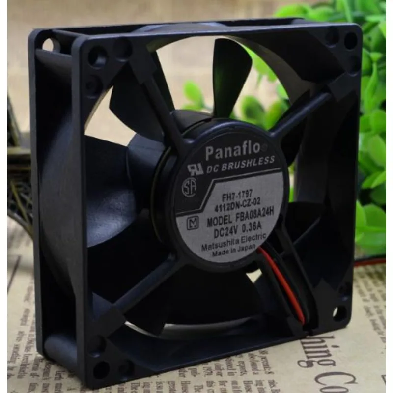 Original CPU Fan for NMB 3110RL-05W-B89 8025 24V 0.3A 3-wire Frequency Converter Cooling Fan 8cm 80X80X25mm