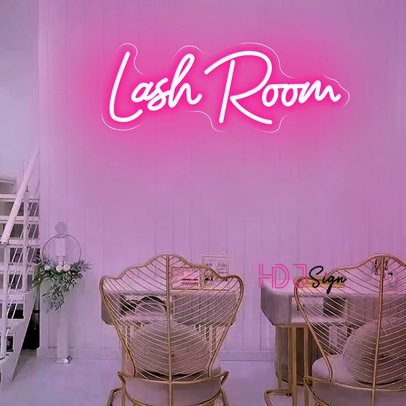 Nails Room Neon Light Sign Beauty Room Decoration LED Neon Sign Lashes Room Hair Brows Tattoo Open Outdoor  Neon Led Lights Lamp