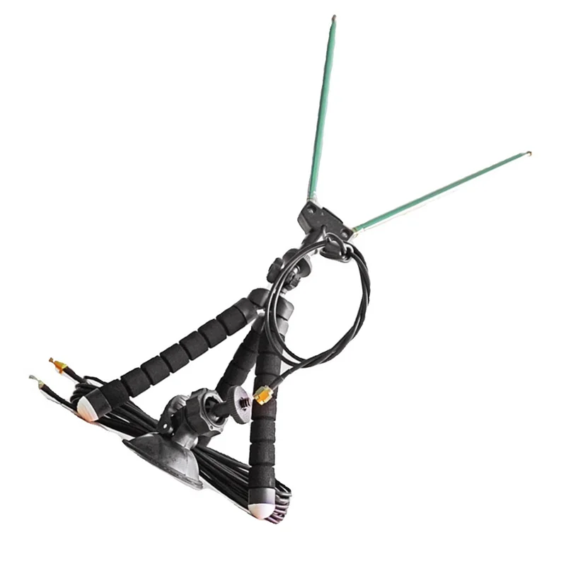 -A14E Radioempfänger Radio SDR-Empfänger Breitband mit tragbarer Breitband-Hornantenne VHF/UHF