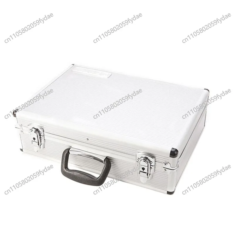 Toolbox Vehicle Instrument Large Multifunctional 16-inch Storage Box Aluminum Alloy Suitcase 03601