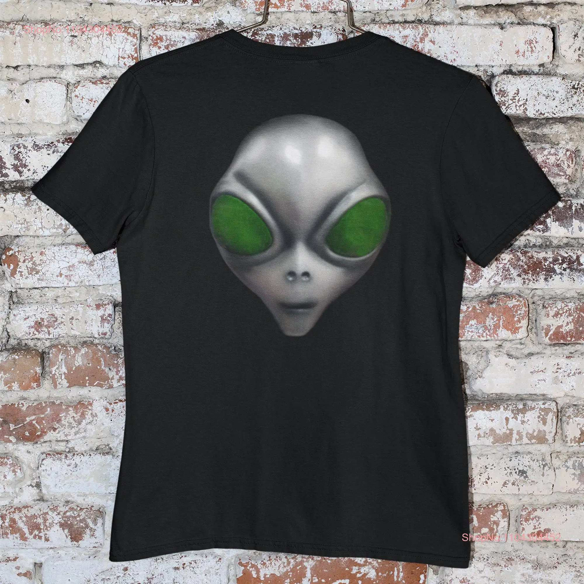 Alien T Shirt UFO Area 51 Abduction  Extraterrestrial Space long or short sleeves