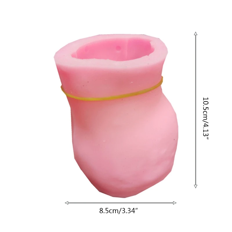 Fashion Boy Succulents Flower Pot Epoxy Resin Mold Concrete Vase Silicone Mould