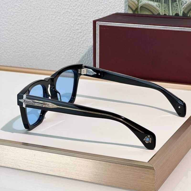 Square RAWLINS Sunglasses Women Men Thick Acetate Vintage Shades Outdoor Retro Luxury Fashion Glasses For Travel Street Trend