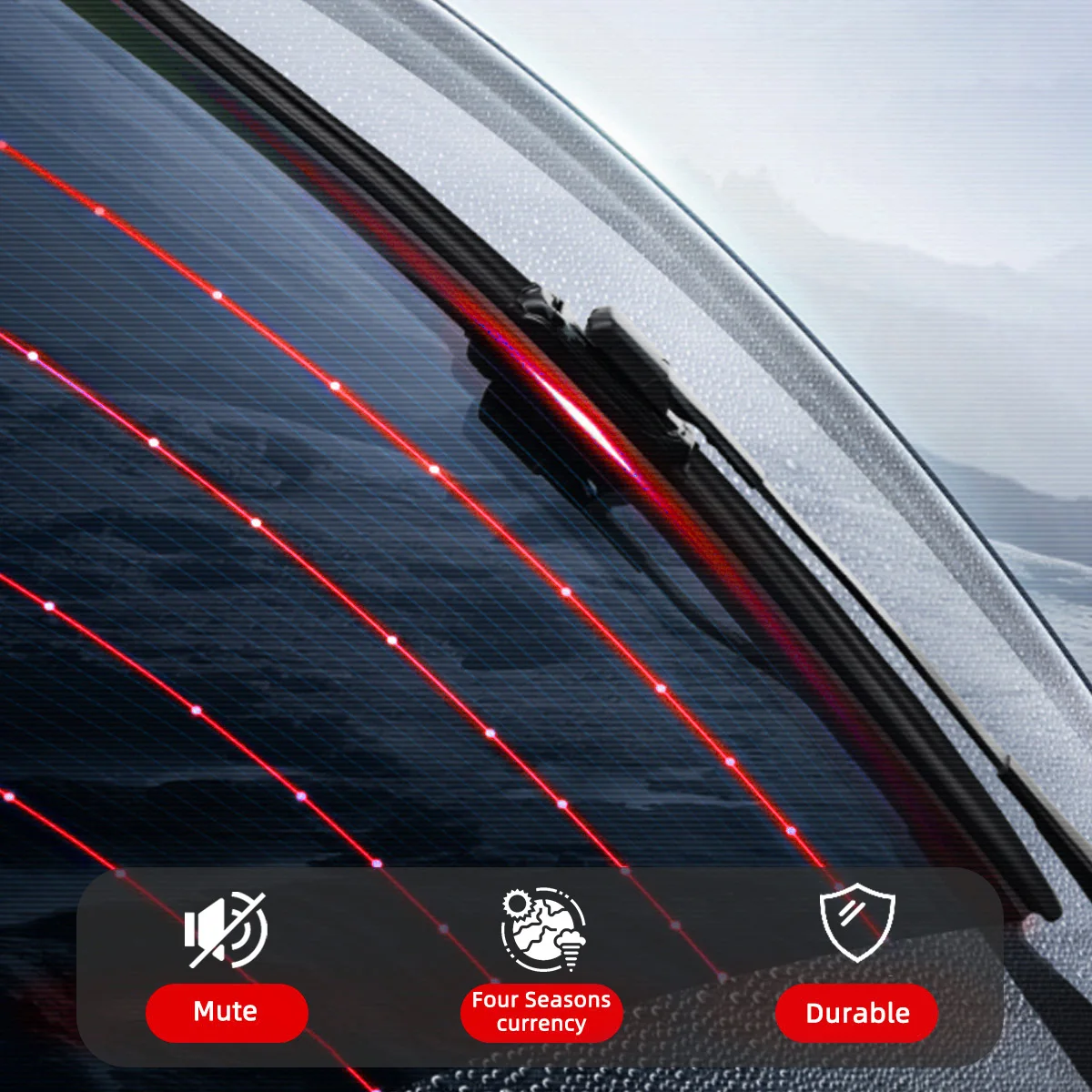 Car Windshield Wiper Blades Suitable For Mercedes Benz E Class W211 W212 W213 C207 2002-2023 Car Wiper Kit 2009 2014 2016 2020