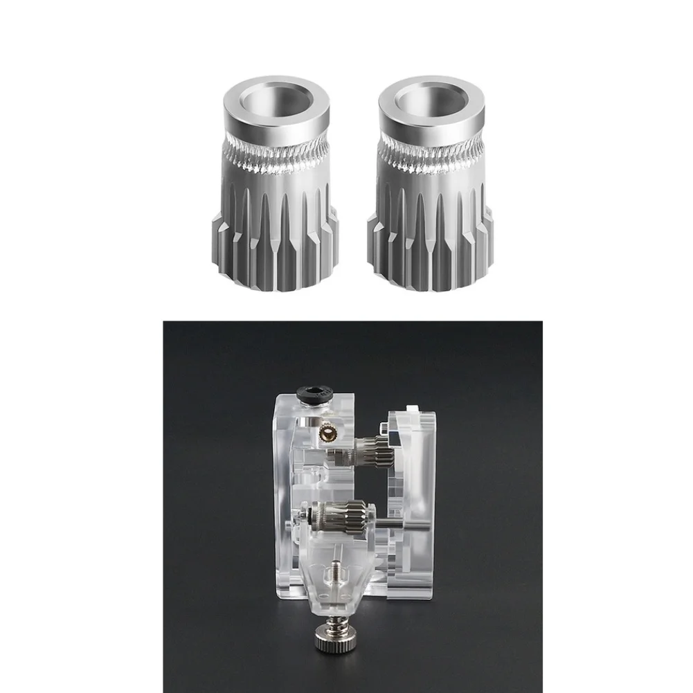 

Dual Drive Gear Kit Compatible with For Prusa For MK2 For MK3 For MK2S For MK2.5 For MK3S For 3D Printer Extruders