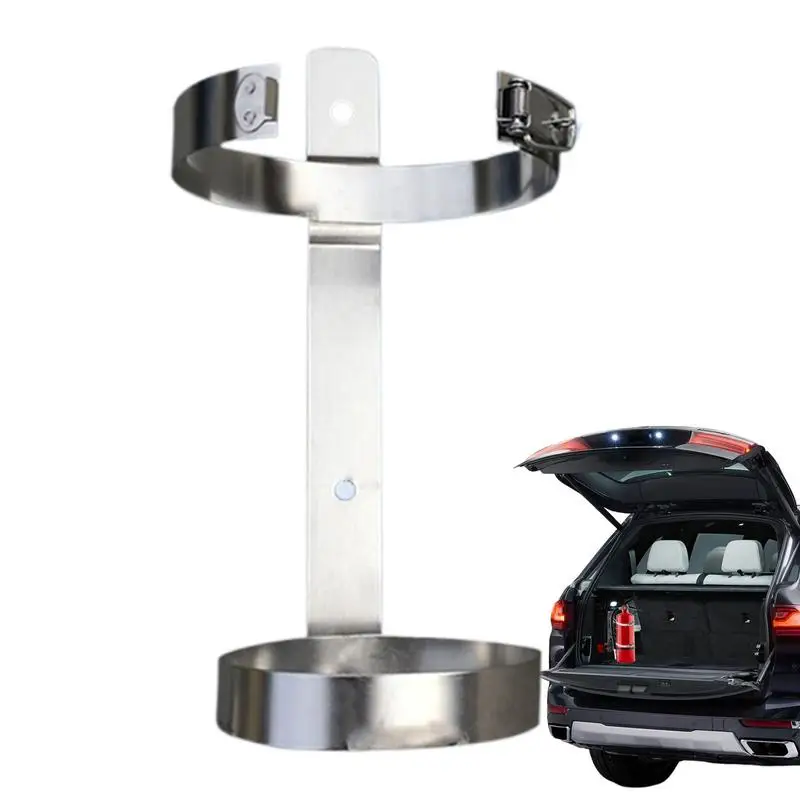 

Fire Extinguisher Mount Stainless Steel Heavy Duty Fire Extinguisher Bracket Boat Mount Warehouses Factories Rustproof Hardware